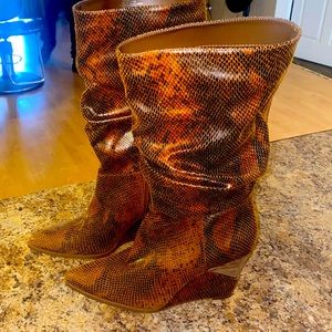 Wedge Boots